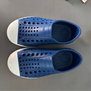 Kids Blue Slip-On Water Shoes